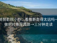 努努影院小抄：看推断走得太远吗→做把对象写具体→三分钟走读